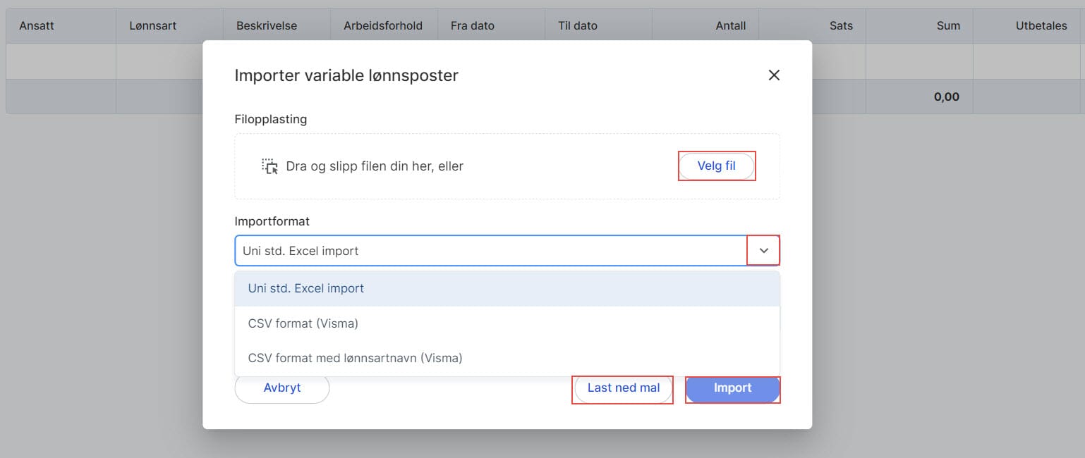 CS.Importere variable l&oslash;nnsposter fra excel til l&oslash;nnsavregning 2.UM.jpg